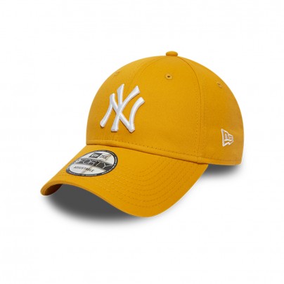Casquette NY Jaune Moutarde & Blanc