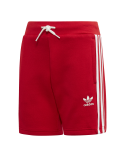 Ensemble Adidas Short Rouge et Tee Shirt Blanc ED7725