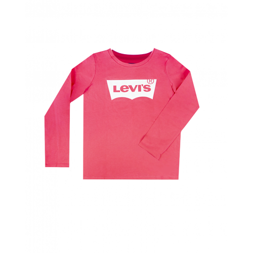 T-shirt manches longues fille rose NAME IT - CCV Mode