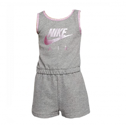 Nike Combinaisons Carbon Heather grise et rose 36G429-GEH